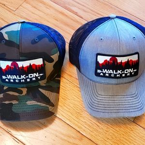 Walk on Archery trucker hats